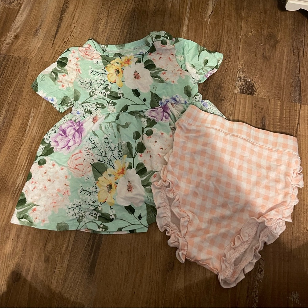 Posh Peanut bummie set